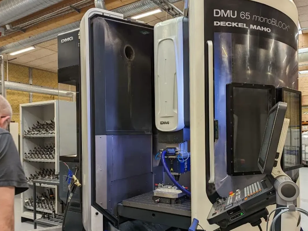 friction stir welding with deckel maho