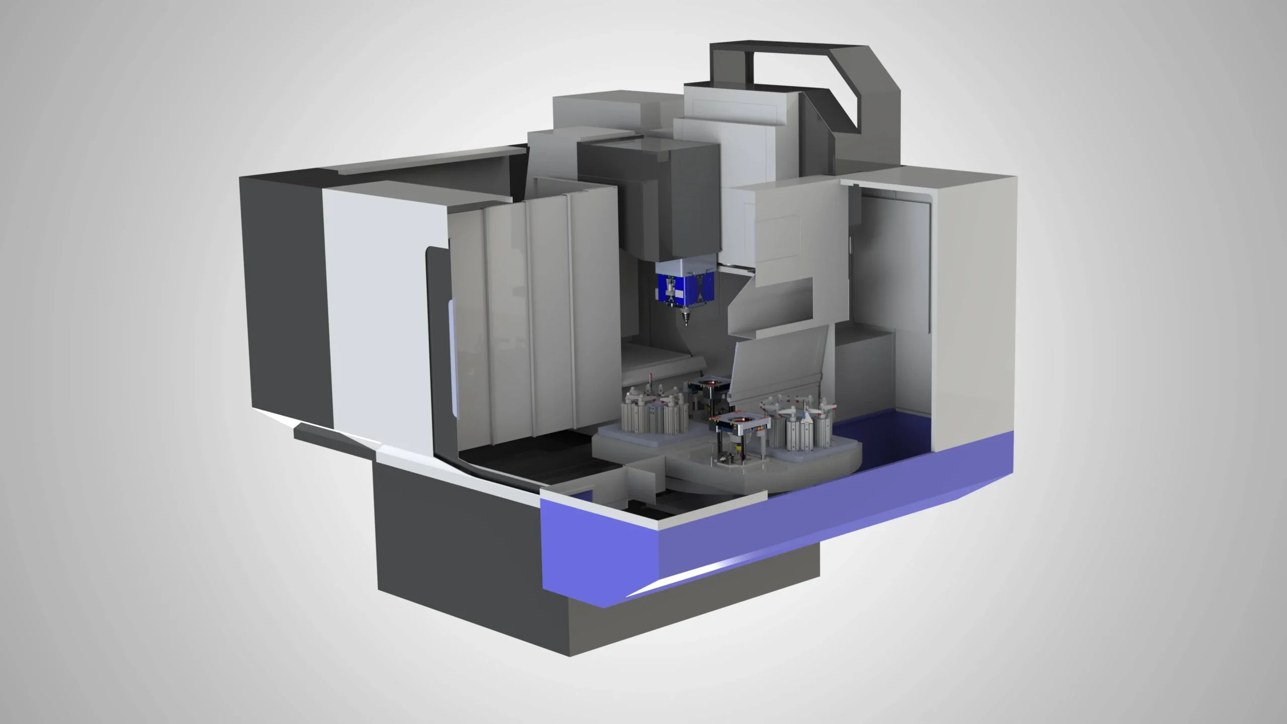 máquina de fresado CNC y Soldadura por Fricción y Agitación para producción de alto volumen