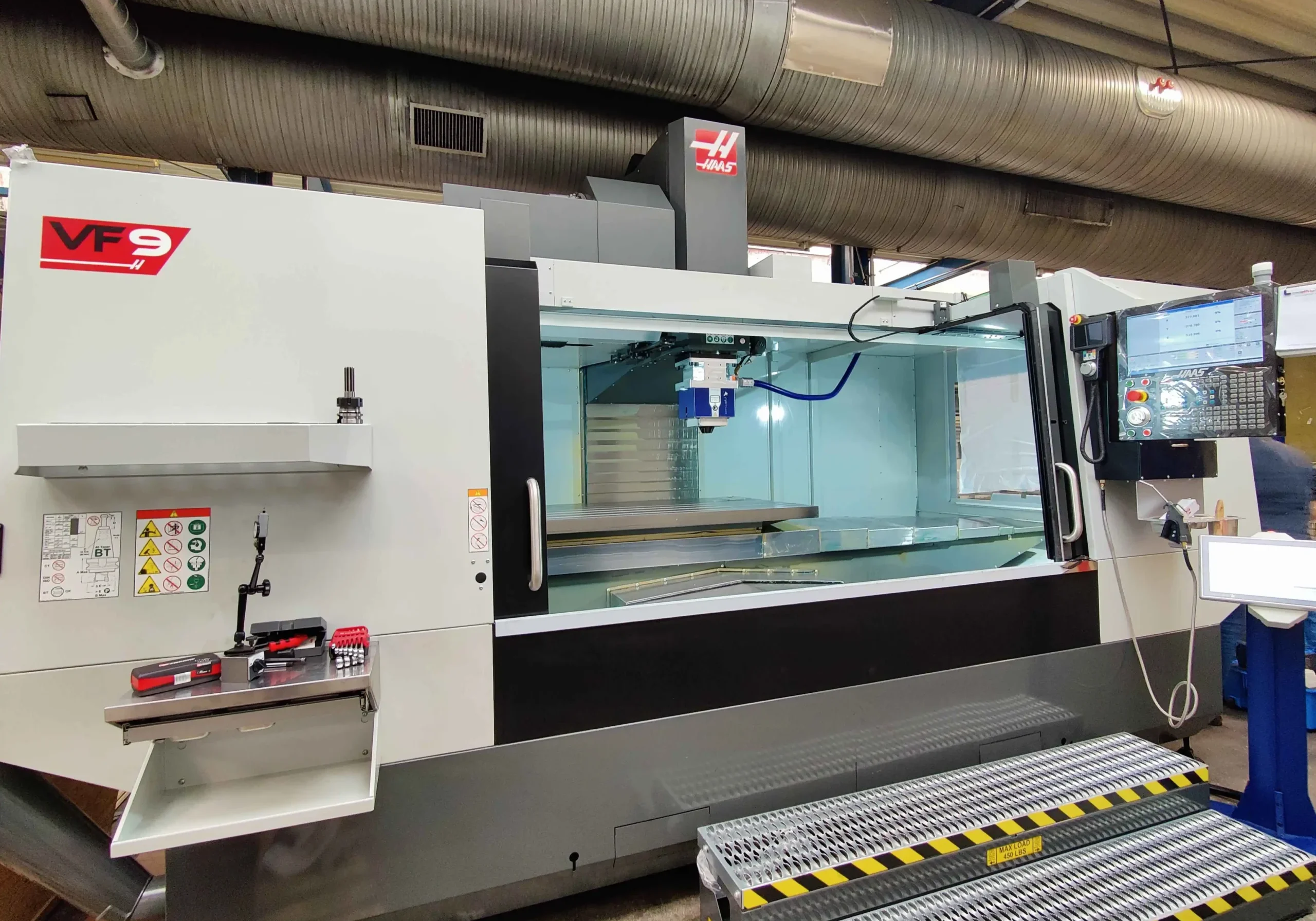 FSW head with HAAS VF9