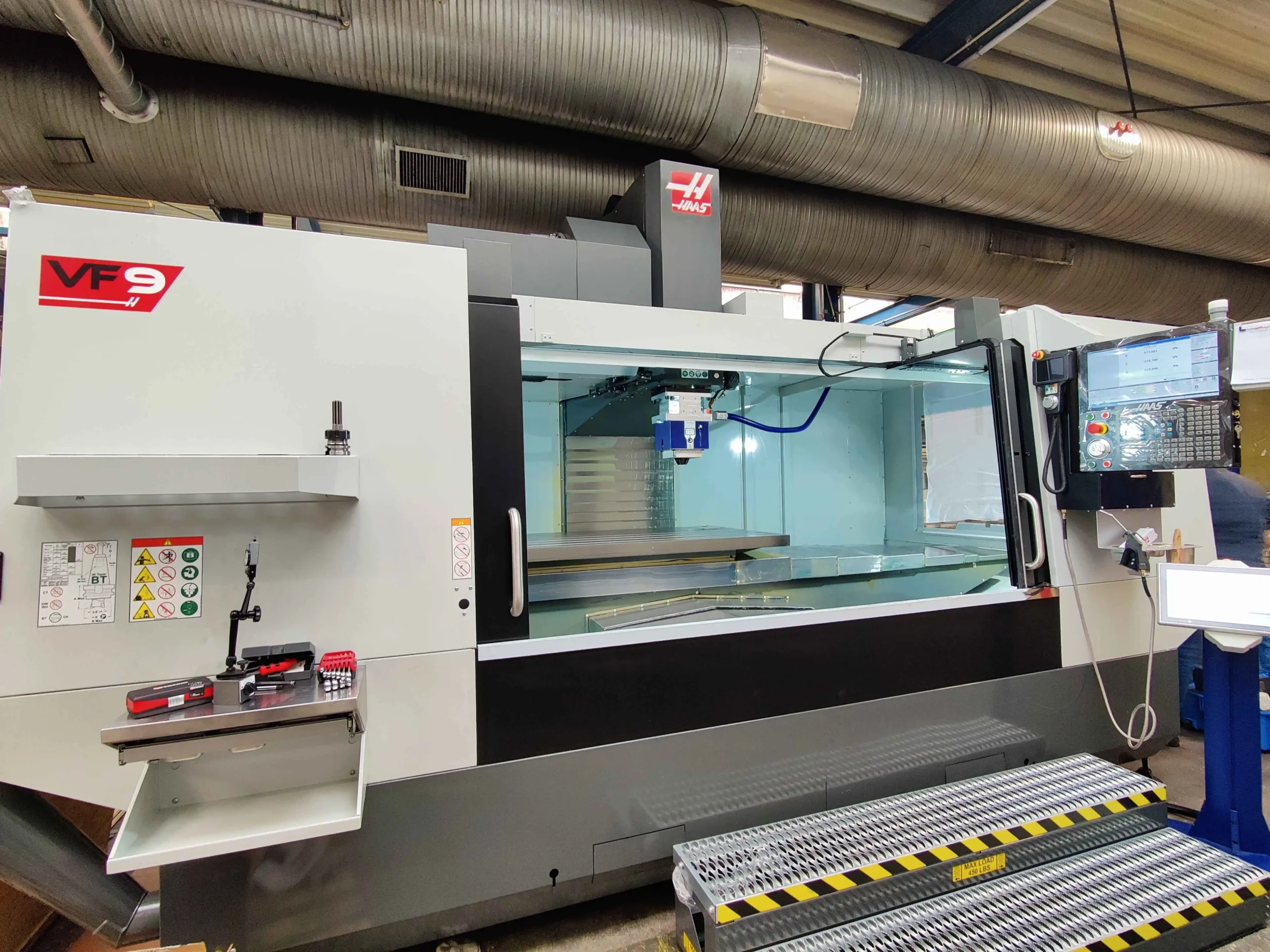 FSW head with HAAS VF9