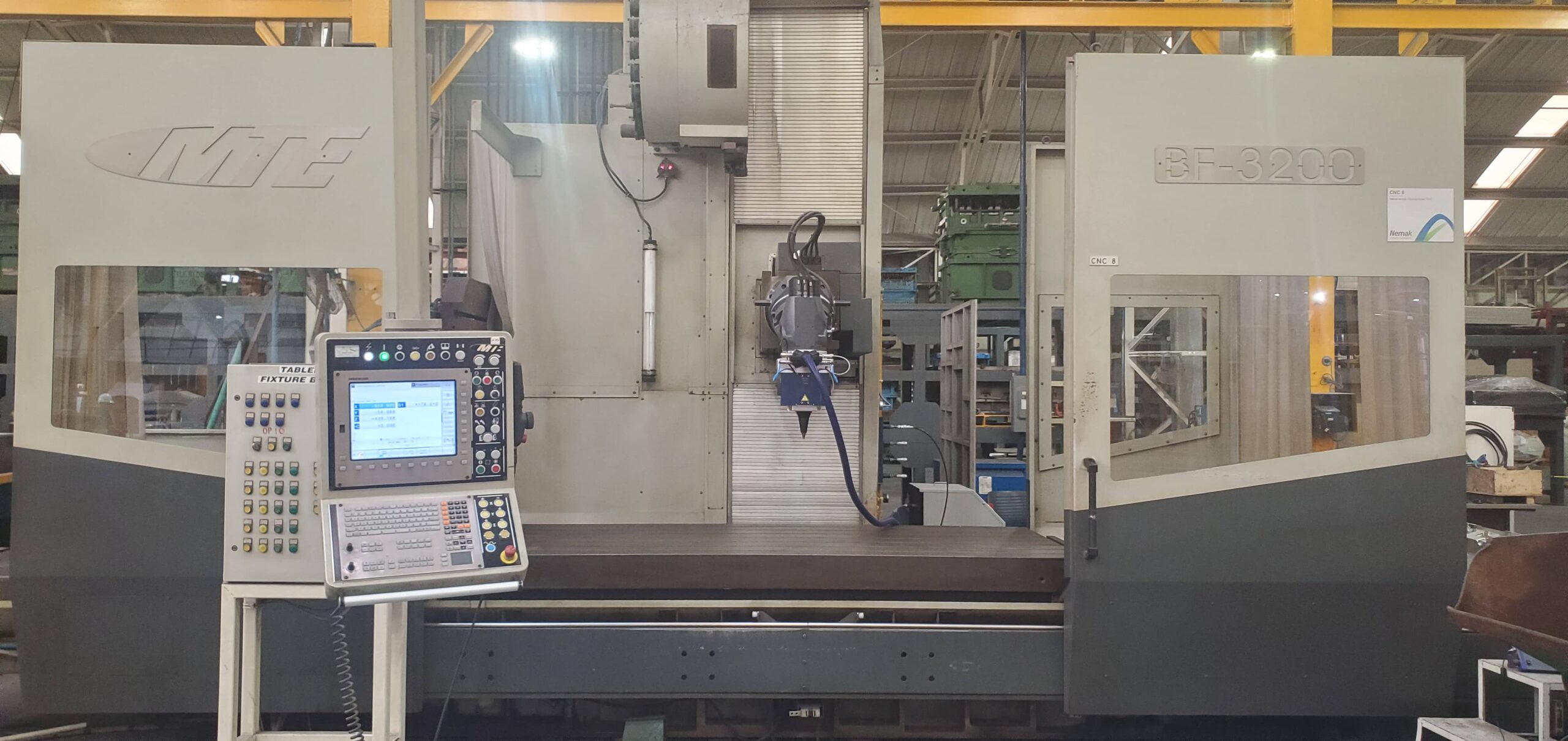 Takumi CNC with friction stir welding head