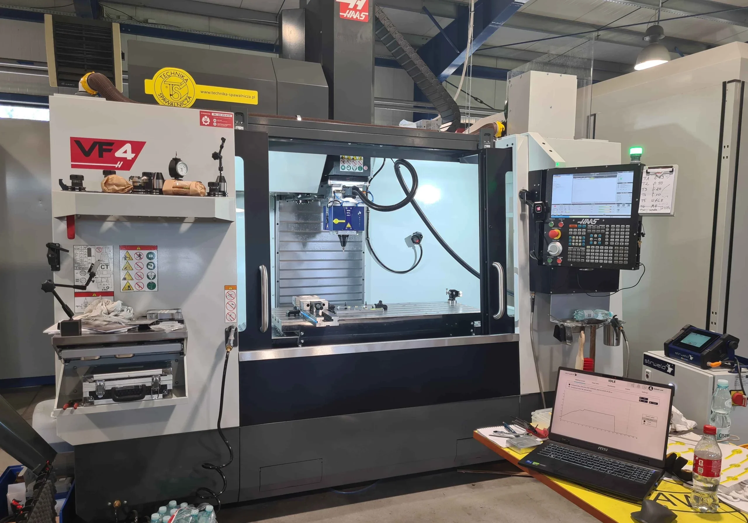 Stirweld FSW Head Haas VF4