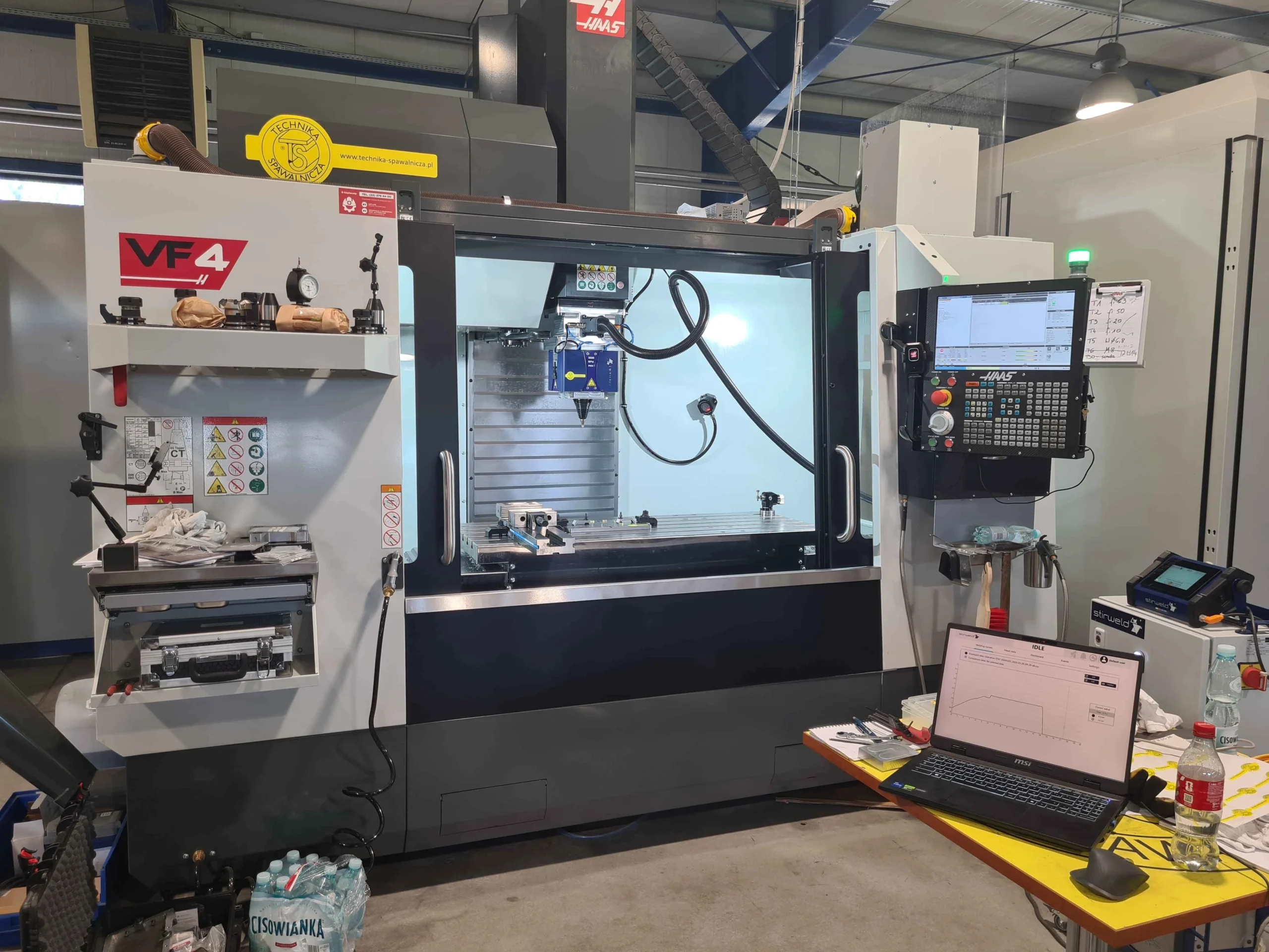 Stirweld FSW Head Haas VF4