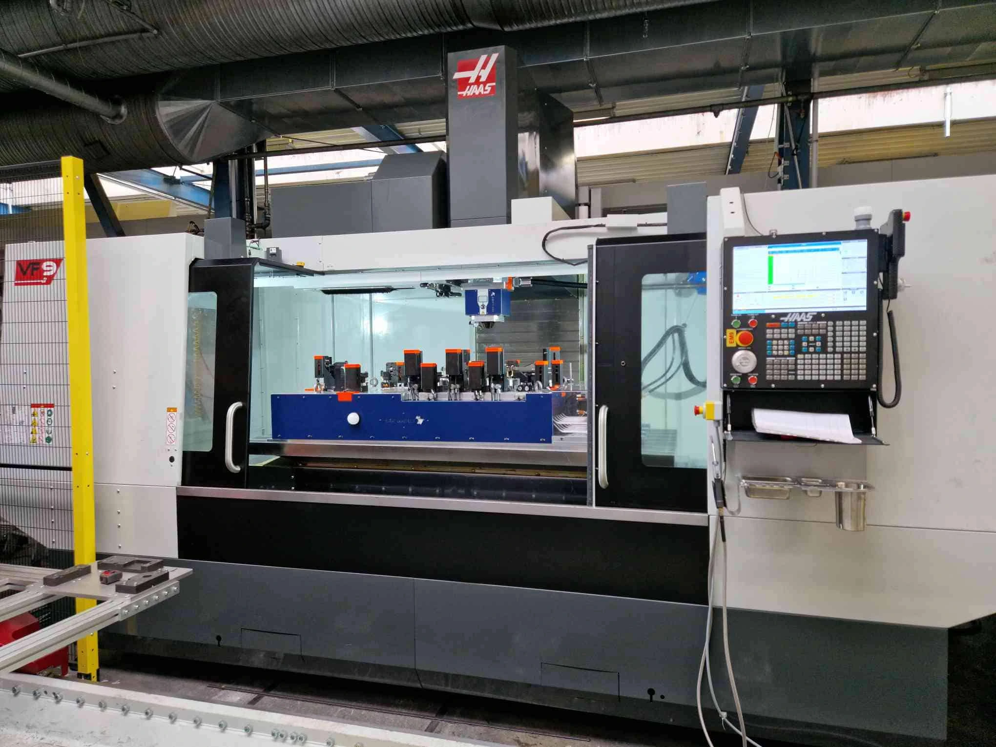 FSW head with HAAS VF9