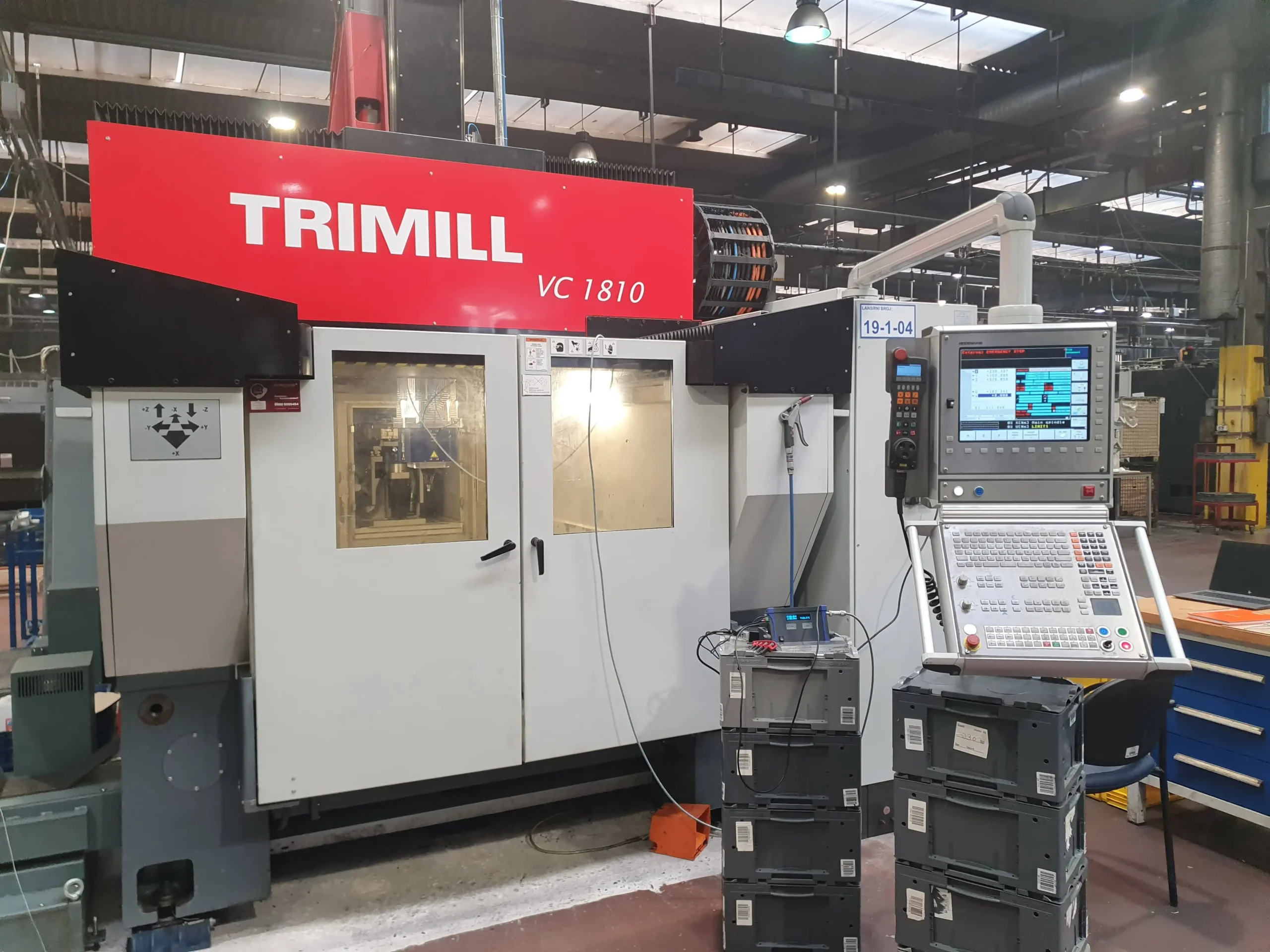 Friction stir welding on a HS HANS cnc machine