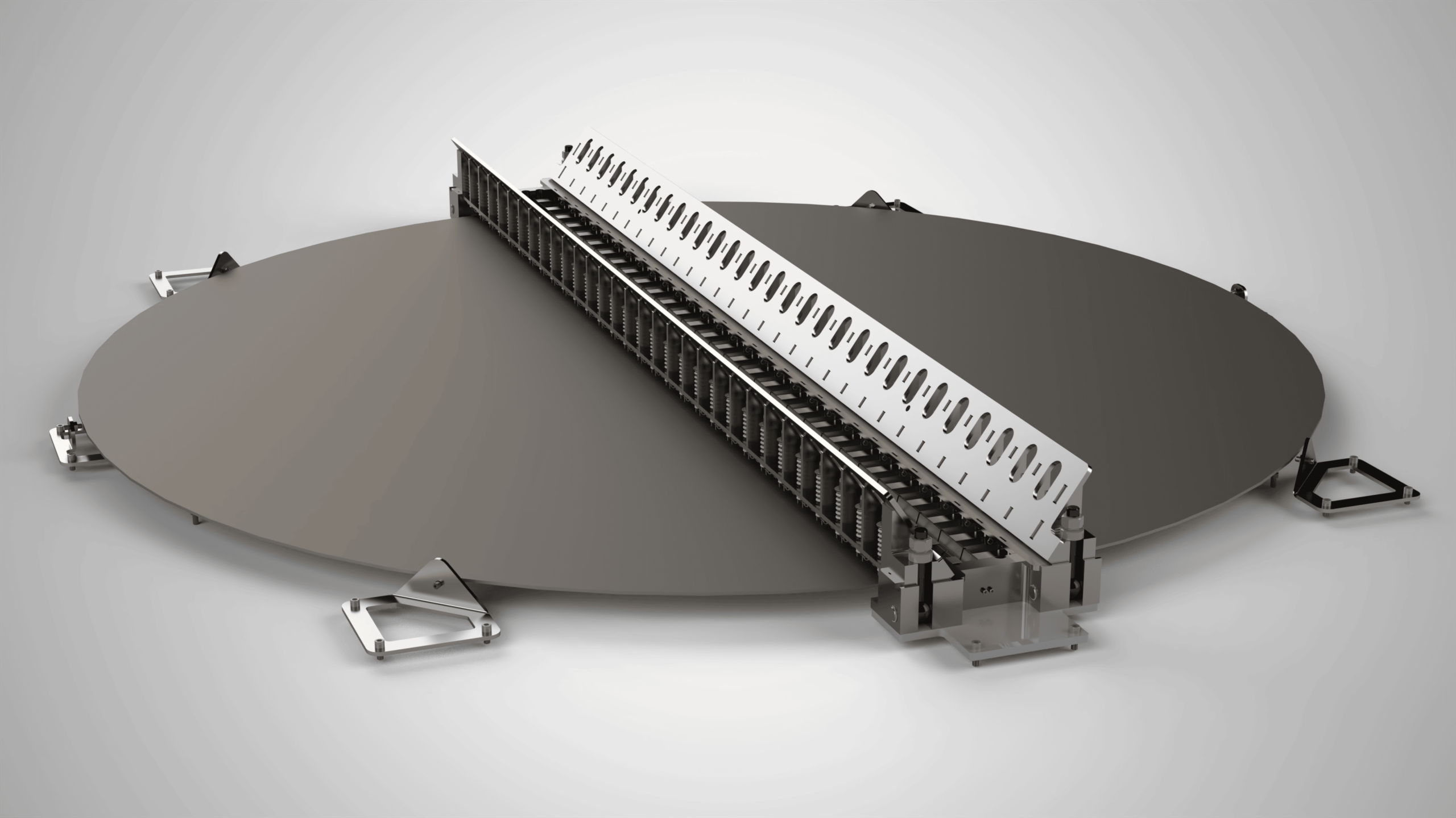 dedicated clamping for tailor welded blanks