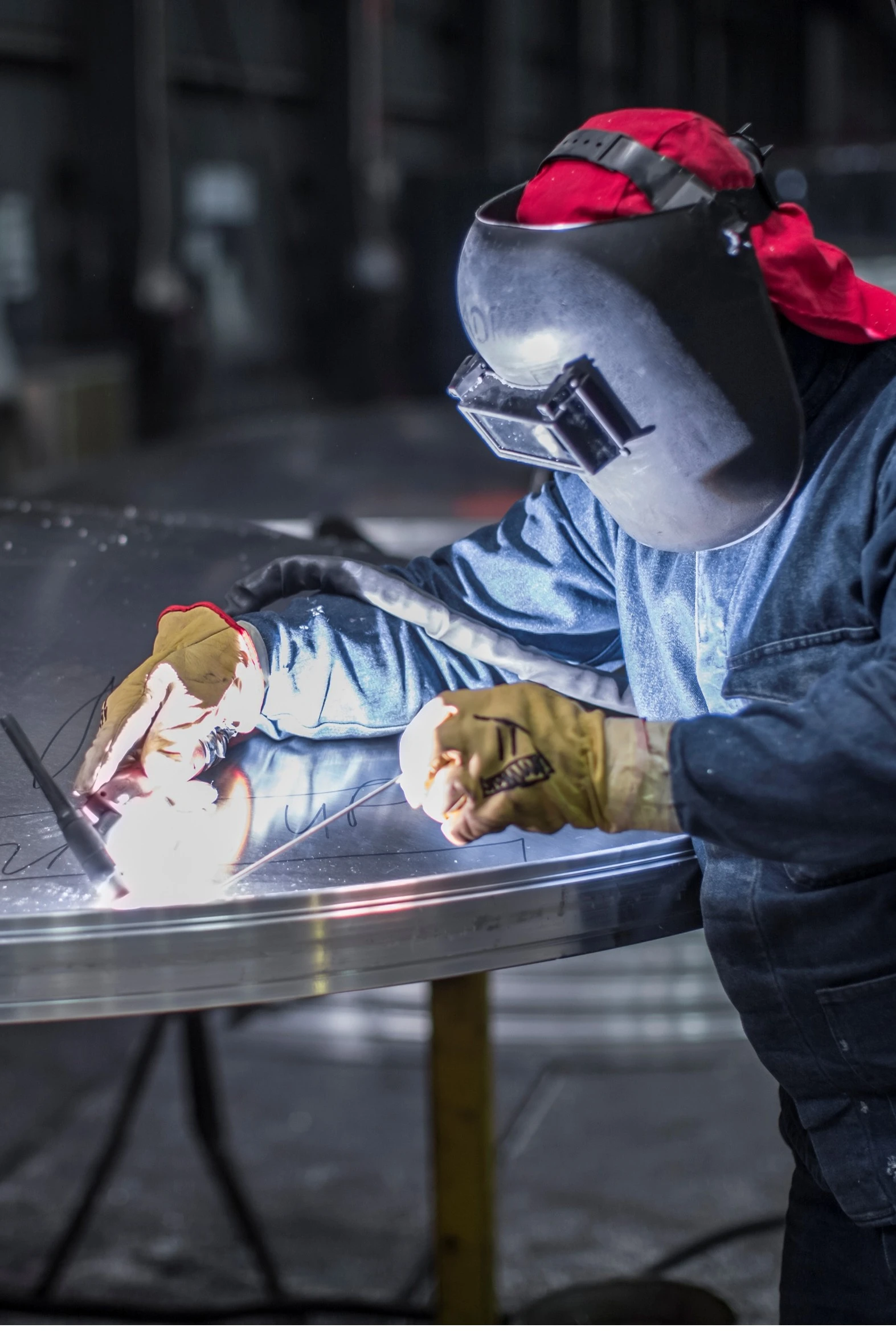 water jacket welding
