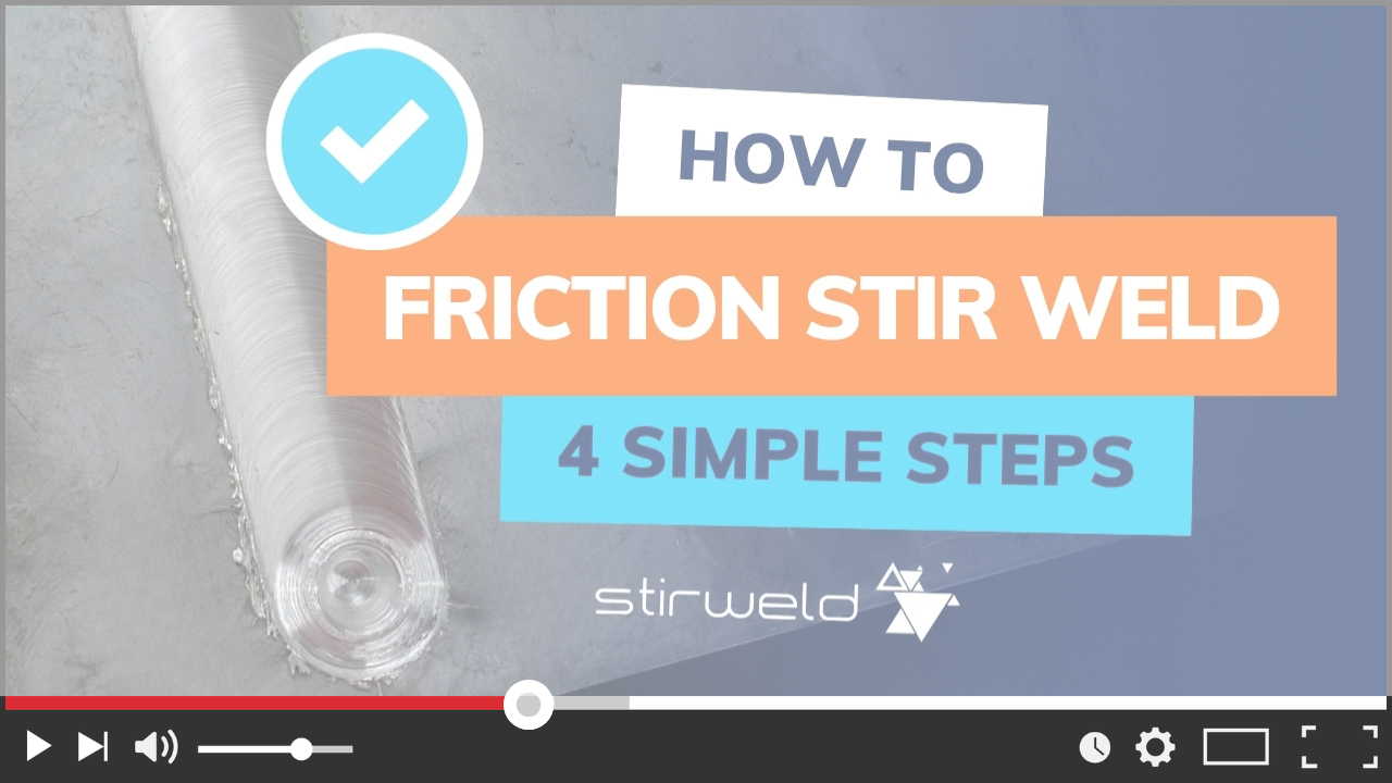 friction stir welding process video