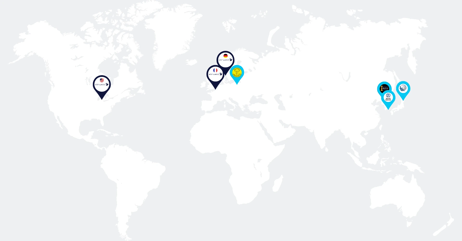 Stirweld and its distributors worldwide