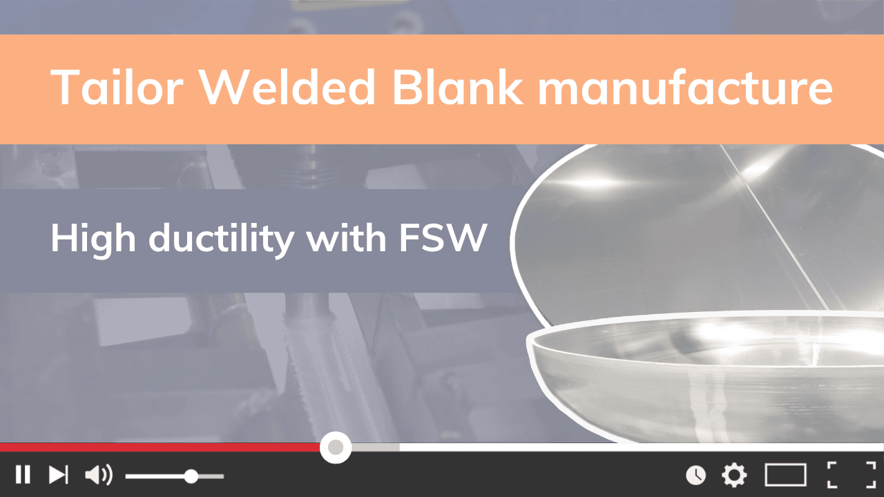 TWB manufacture with FSW